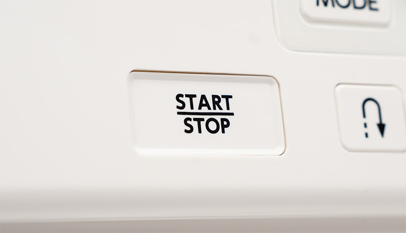 Janome DC1030 Start/Stop Button